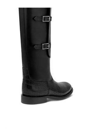 Stivali Montana in pelle di vitello nera PARIS TEXAS | PX1720XCOVTCARBONEBLACK